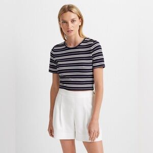 👉NWT Club Monaco Tie Back Tee Size Large